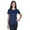 Columbia Blue, variant on UltraClub Ladies 3 Pack Cool & Dry Basic Performance T-Shirt | Pack of 3 Multipack (Available Sizes S-3XL)