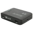 thumbnail image 3 of ZOUSSIQI 4K High Definition Multimedia Interface Switcher 3 Input 1 Output Splitter Adapter HD IR Remote Control ABS with LED Indicator EL225#51921, 3 of 9