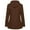 Brown, variant on Pxiakgy winter coats for women Women Solid Rain Outdoor Plus Size Hooded Raincoat Windproof Jacket Coat womens winter coats Dark Grey US 18