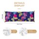 thumbnail image 3 of Balery Paint Butterflies Funda Protectora para Almohada Corporal de Algodón Hipoalergénico con Cierre(55 x 21 pulgadas), Almohadas No Incluidas, 3 of 7
