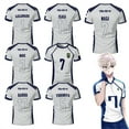 thumbnail image 2 of 2025 New Men's Blue Lock Anime Nagi Soccer Jersey T-shirt Women's Round Neck Sports Tops Children's Casual Short Sleeve Tshirt, 2 of 8