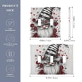 thumbnail image 3 of Haosy Light Switch Cover Plate 3 Gang Electrical Outlet Covers Gnome Rose Black White Hat Decorate Wall Plate 4.56”x4.48”, 3 of 8