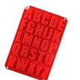 thumbnail image 5 of Molde de silicona Ticfox para chocolate letras rojo, 5 of 5