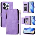 thumbnail image 3 of Funda para iPhone 14 PRO MAX Cartera de Mano con Cremallera y Correa Cruzada Desmontable, 3 of 5