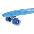 thumbnail image 6 of Dash Toyz 22 In. Blue Cruiser Light-Up Wheels Skateboard, 6 of 9