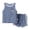 Grey, variant on HCYSFG Boys Graphic Print Outfit Sets 2 Piece Crewneck Sleeveless Ribbed Tank Top And Shorts Clothing Sets Elastic Waist Matching Sets