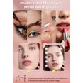 thumbnail image 2 of Espejo compacto SiskoKoro recargable con aumento de 30 aumentos con luz, 2 of 9