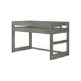 thumbnail image 3 of Max & Lily Loft Bed, Modern Farmhouse Wood Low Twin Loft Bunk Bed for Kids, Driftwood, 3 of 9