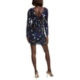 thumbnail image 2 of Liv Foster womens  Bianca Beaded Mini Dress, 0, Grey, 2 of 3