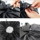 thumbnail image 3 of Mochila para la colada, mochila para la colada con correas para los hombros y bolsillo de malla, mochila de nailon duradera, cesto para ropa con cierre de cordón para Coll JM, 3 of 5