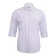 thumbnail image 2 of Camisa Signature Maja® Manga Larga Blanca Para Hombre, 2 of 5
