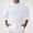 Blanc, variante sur Chemises Longues pour Hommes Petites Chemises à Manches Longues pour Hommes T-Shirts à Col pour Hommes Haut d'Entraînement à Manches Courtes Pack de Hauts à Manches Longues pour Hommes Chemise Longue pour Hommes T-Shirt Ajusté avec Poche Chemises de Compression pour Hommes