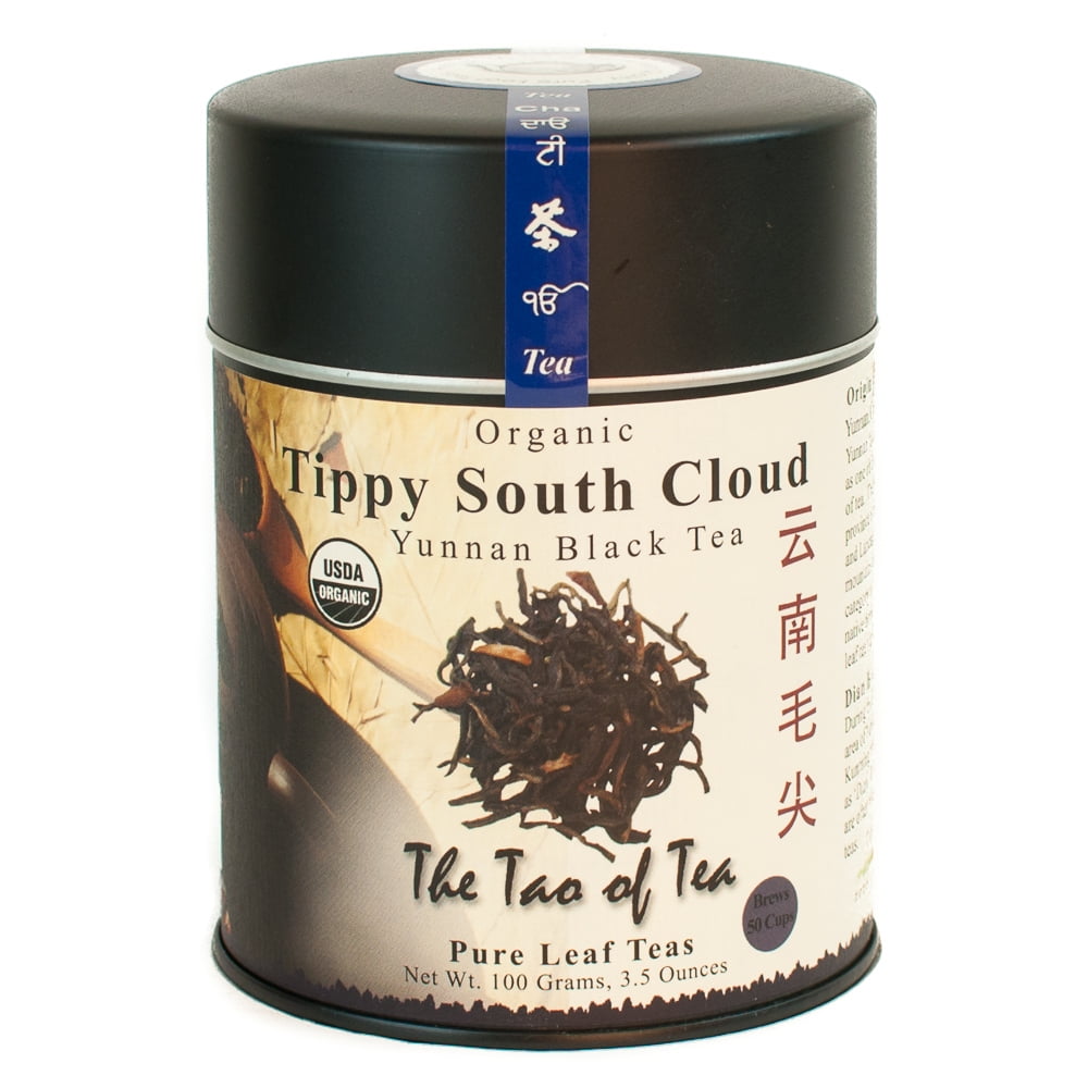 The Tao of Tea, Organic Tippy South Cloud Tea, Loose Leaf Tea, 3.5 Oz Tin