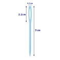 thumbnail image 3 of SLUOHZXI 100Pcs Yarn Needles, Darning Tapestry Needles, Large Eye Weaving Needle, Yarn Needle for Crocheting - Large Eye Plastic Sewing Needles, 3 of 5