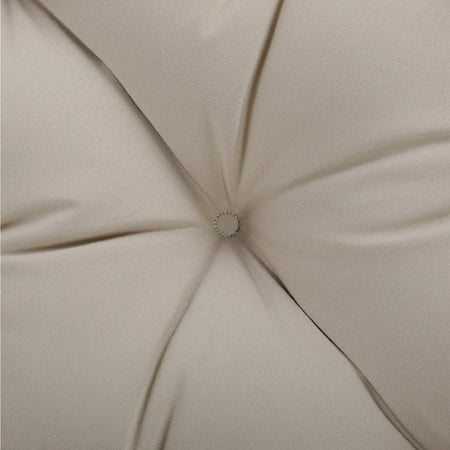 

Noble Grey 44 in x 44 in x 4 in Papasan Cushion