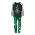 thumbnail image 2 of Fiomva Holiday Christmas Family Pajamas Matching Set Moose Xmas Pjs for Couples and Kids Baby Sleepwear, 2 of 9