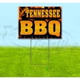 thumbnail image 1 of Tennessee BBQ (18" x 24") Yard Sign, Includes Metal Step Stake, 1 of 6