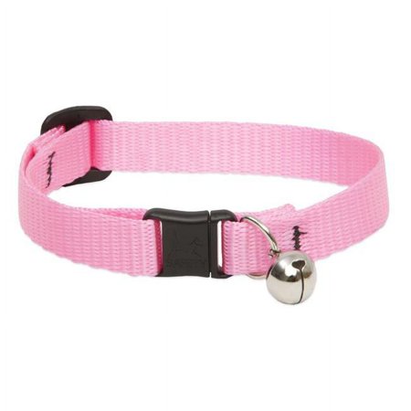 UPC: 0746889575276 | Lupine 8586323 Basic Solids Pink Nylon Cat Collar