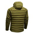 thumbnail image 5 of Men's Lightweight Puffer Jackets, Water-Resistant Casual Winter Hooded Coat, Travel, 5 of 6