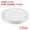 White, variant on Uxcell  2pcs Ceramic Round Plant Pot Saucer Drip Tray for Gardening White 11.5cm
