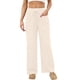 thumbnail image 2 of Amzcrzy Pantalones Mujer A Rayas Informales Cintura Alta Cordón Elástico Tipo Bóxer Cómodos Holgados Anchos Con Bolsillos Tallas S-2XL Beige, 2 of 8