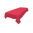 thumbnail image 2 of LA Linen Popeline en Polyester 60 par 84 Pouces Nappe Rectangulaire, Fuchsia, 2 of 2