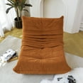 thumbnail image 3 of PORKISS Bean Bag Chair for Teens Adults, Big Comfy Chair Sofa for Bedroom Living Room Fireside, Single Sofa Lounger Memory Foam Chair, Caramel, 3 of 12