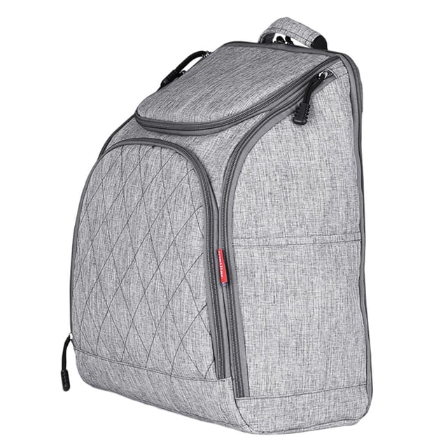 Totalizador de Bebés de Mujer Hombre Moda Ligero Limpio Cambiador Diseñada con Múltiples Propósitos Gris claro Zulema Mochila impermeable del pañal