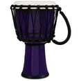 thumbnail image 2 of LP World Rope-Tuned Circle Djembe, 7 in. Purple, 2 of 4