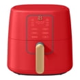 thumbnail video image 2 of Beautiful 6 Qt Air Fryer with TurboCrisp Technology, EverGood Ceramic Nonstick Coating, Tomato Red by Drew Barrymore, 2 of 19