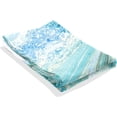 thumbnail image 3 of Blue Marbling Tapestry Wall Hanging Tapestries Happy Colorful Hippie Psychedelic Art Polyester Carpet Wall Decorative for Living Room Bedroom 80x60inch Home Decor Gifts, 3 of 7