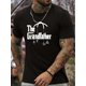 thumbnail image 1 of Men's Summer Fashion T-Shirt with Unique Print Design - Casual Round Neck, Short Sleeve, Polyester Blend, Machine Washable Tee For Adult, Men, Women, Teen, Teenager, Adolescent, Youth., 1 of 5