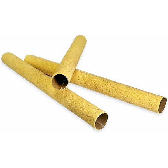Sanded Perch Covers for Parakeets, Lovebirds, Parrotlets, Finches, Canaries, Large Perch Covers 3/4" Diameter X 9" Long, 3-Pack