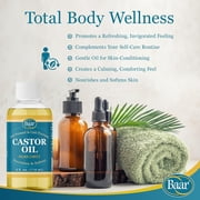 Baar Castor Oil, 4 oz - Cold-Pressed, Cold-Processed, Hexane Free