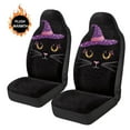 thumbnail image 3 of Uorisanigo Set of 2 Automotive Seat Cover Front Set Car Protection Accessory, Universal Cute Cat Print Bucket Seat Cover, Car Seats Covers for SUV, Seats Interior Covers for Trucks, 3 of 7