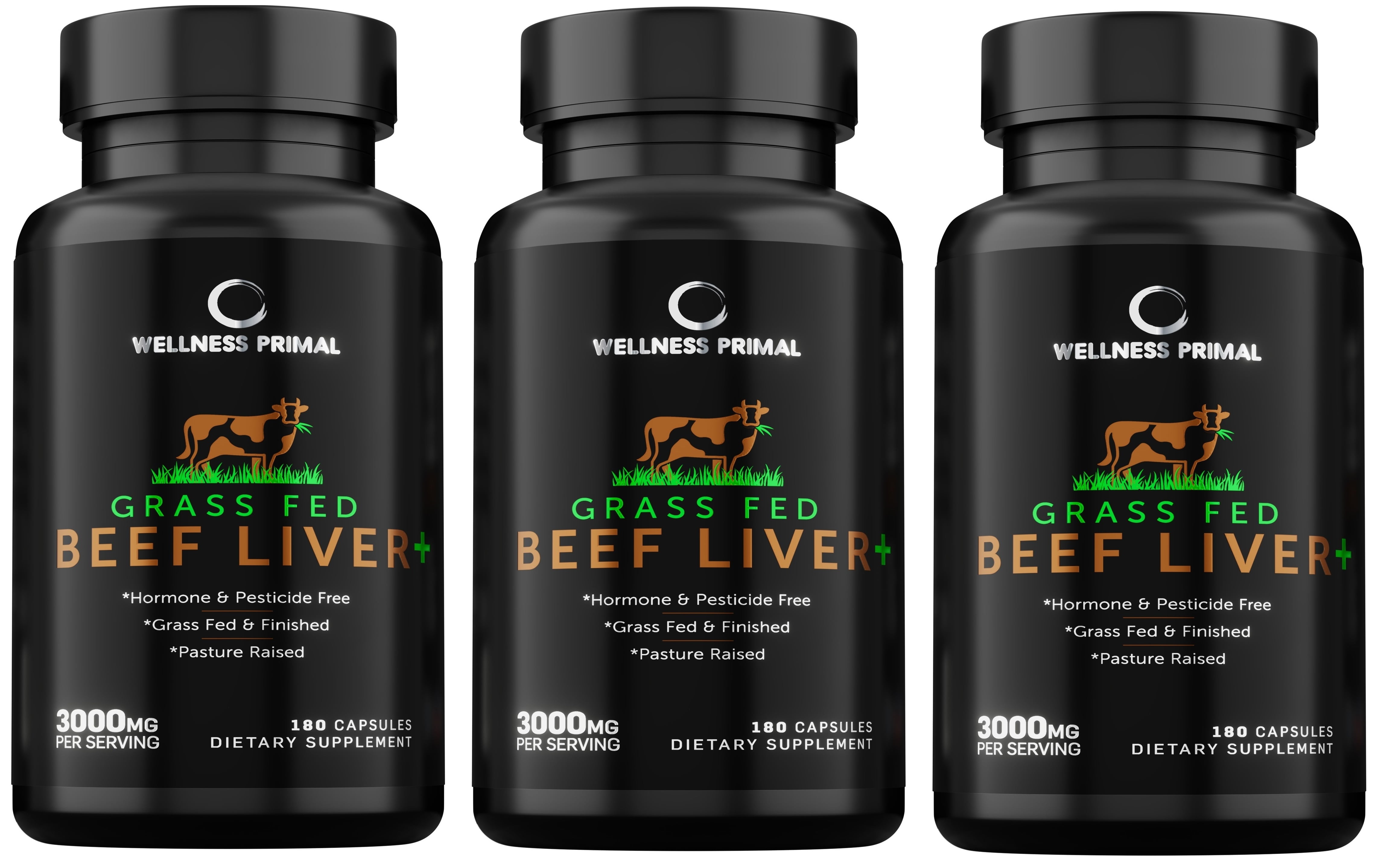 Wellness Primal Beef Liver Plus Supplement (Desiccated) Grass Fed