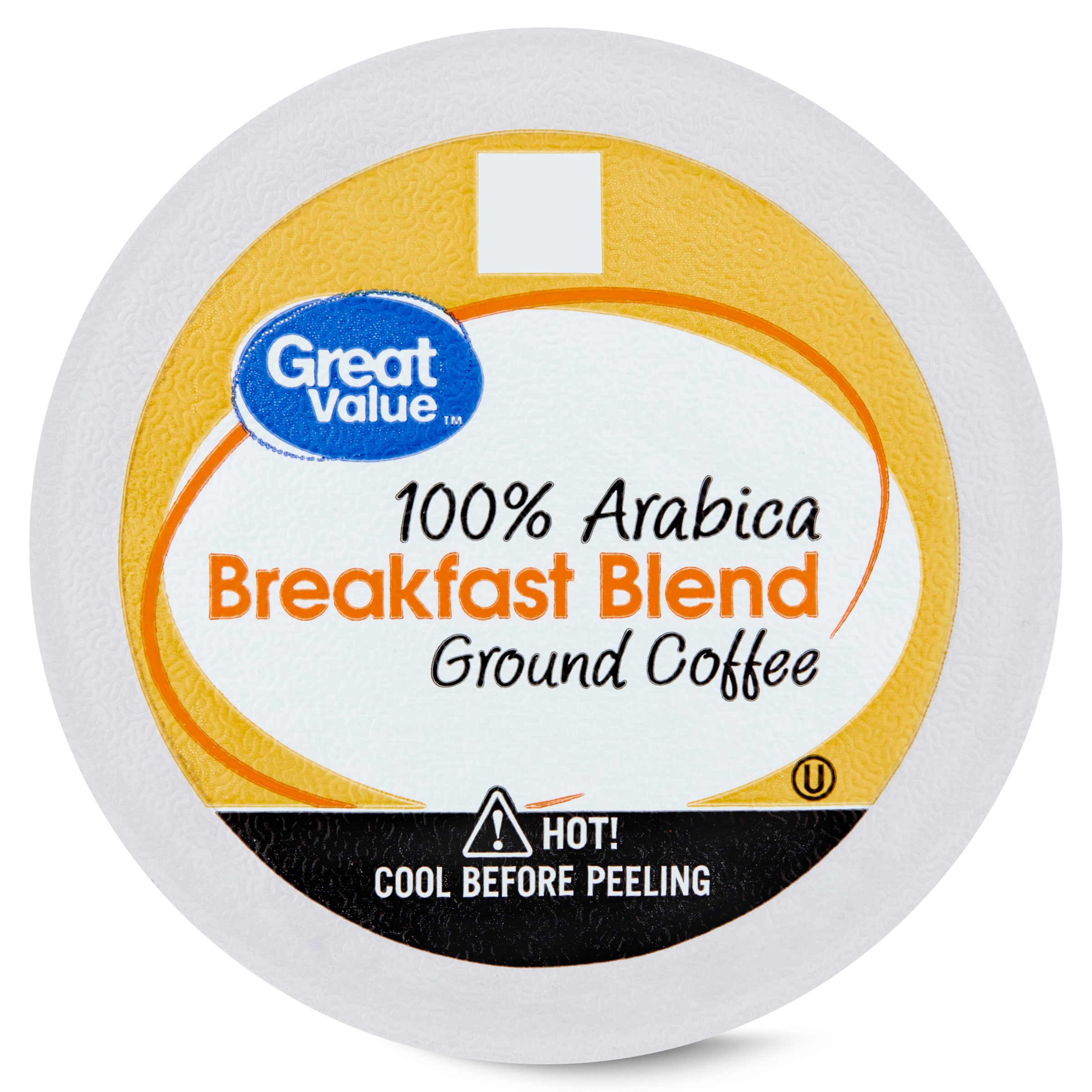Great Value 100% Arabica Breakfast Blend Medium Roast Ground Coffee Pods, 48 Ct - image 3 of 9