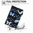 thumbnail image 2 of Dteck Galaxy Tab A 8.0 (Only Fit SM-T290/T295 2019 Release) Case, Slim Folio Stand Premium PU Leather Case with Card Holders Protective Wallet Cover, Blue Butterfly, 2 of 4