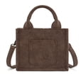 thumbnail image 3 of Montana West Mini Tote Bag for Women Western Handbag Embroidered Crossbody Bag Fashion Stylish Western Purses, Coffee, 3 of 7