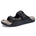 thumbnail image 1 of Zapatillas sin cordones para hombre con soporte para el arco zapatos de verano comodidad para la playa interior y exterior, 1 of 9