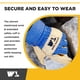 thumbnail image 4 of Guantes de trabajo Wells Lamont de piel de alta resistencia con palma grande, 4 of 7