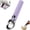 Purple, variant on Heated Ice Cream Scoop Rechargeable Electric Scooper with LED Display,Fast Heating Waterproof Nonstick Aluminum Head Spoons for Home,Party