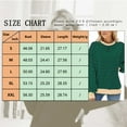 thumbnail image 4 of TEMOFON Long Sleeve T Shirts for Womens Oversized Sweatshirts Fall Striped Color Block Pullover Tops Loose Casual Tunic Tops Outfits Fashion Shirts Outfits Size L, 4 of 6