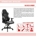 thumbnail image 5 of DX Racer DXRacer OH/DJ133/N Name Chair Office Chair Executive Office Chair Desk Chair(Black), 5 of 7