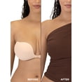 thumbnail image 4 of Joyspun Women's Seamless Lightly Lined Backless Bra, Sizes A-D, 4 of 5
