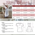 thumbnail image 4 of GDREDA Ladies Spring Summer Loose Casual Floral Ink Print Slit Short Sleeves Long Dress Backless Long Sleeve Dress, 4 of 4