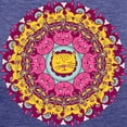 thumbnail image 3 of CafePress - Mandala Cats T Shirt - Womens Tri-blend T-Shirt, 3 of 4