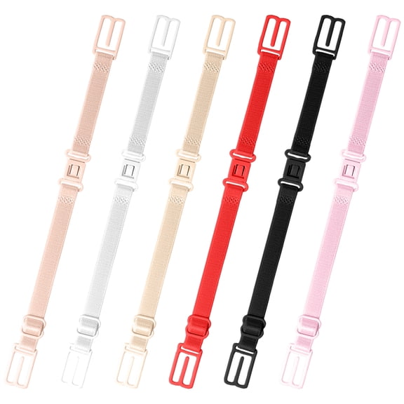 6Pcs Adjustable Bra Strap Fasteners Nonslip Support For Women Underwear Accessories Comfortable Bra Strap Guards