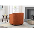 thumbnail image 6 of Luccalily Swivel Barrel Chair, Comfy Round Accent Sofa Chair for Living Room, 360 Degree Swivel Barrel Club Chair, Leisure Arm Chair for Nursery, Hotel, Bedroom, Office, Lounge, 6 of 12