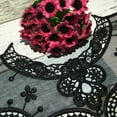 thumbnail image 3 of Yesbay DIY Embroidery Lace Hollow Round Neckline Collar Trim Clothes Sewing Applique,Black, 3 of 7